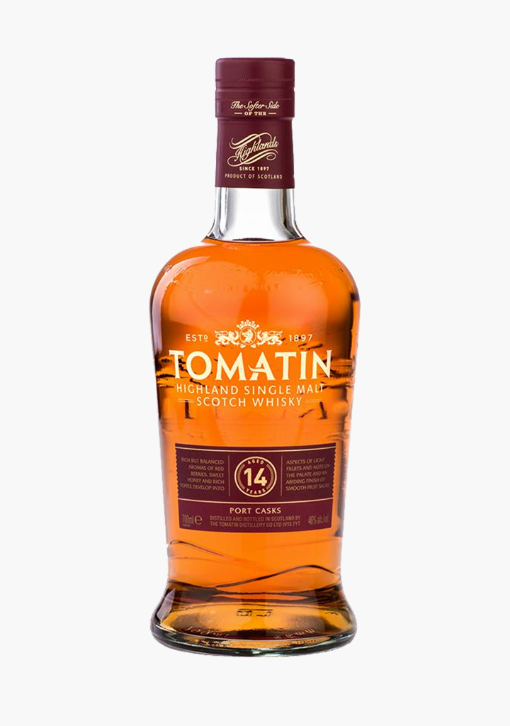 Tomatin 14 Year Old Port Wood Finish Single Malt Scotch Whisky