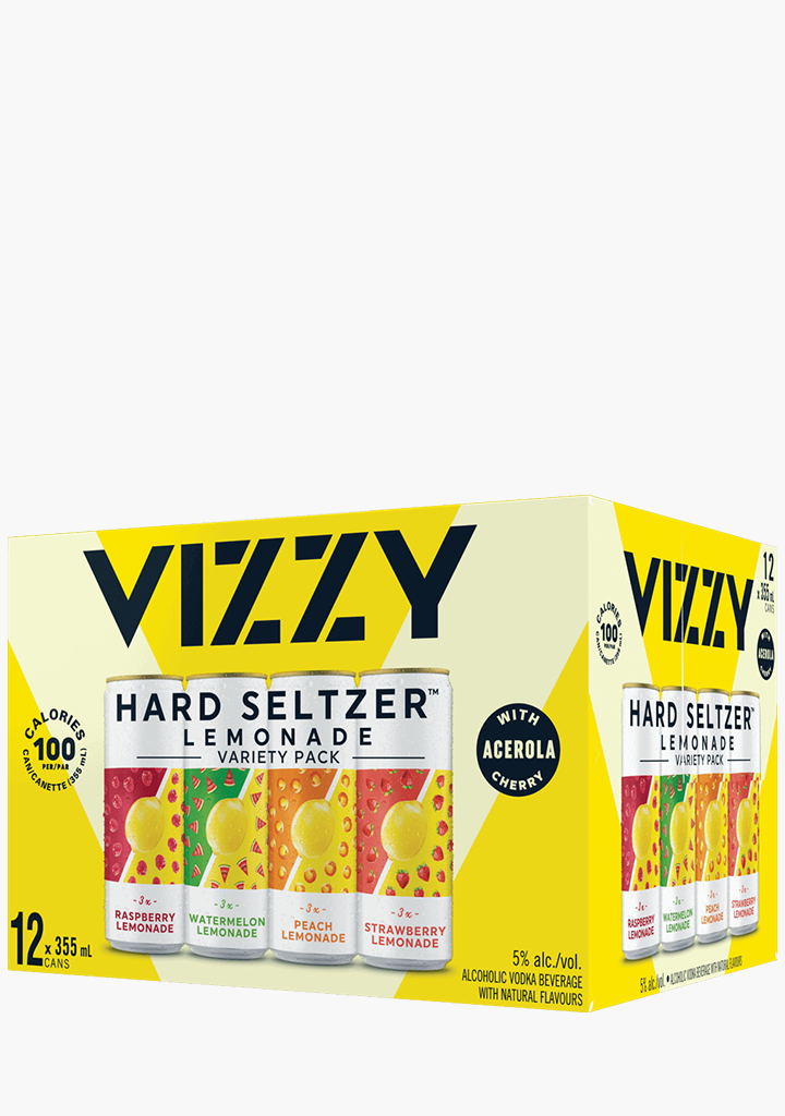 Vizzy Lemonade Variety Pack - 12 x 355ML