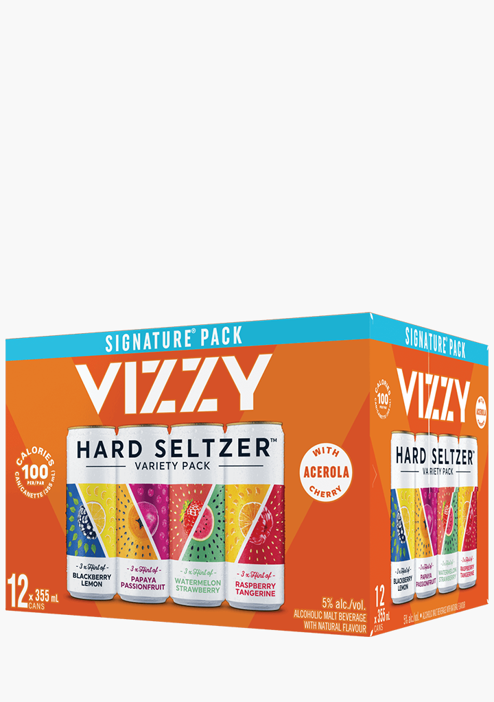 Vizzy Signature Variety Pack - 12 x 355ML