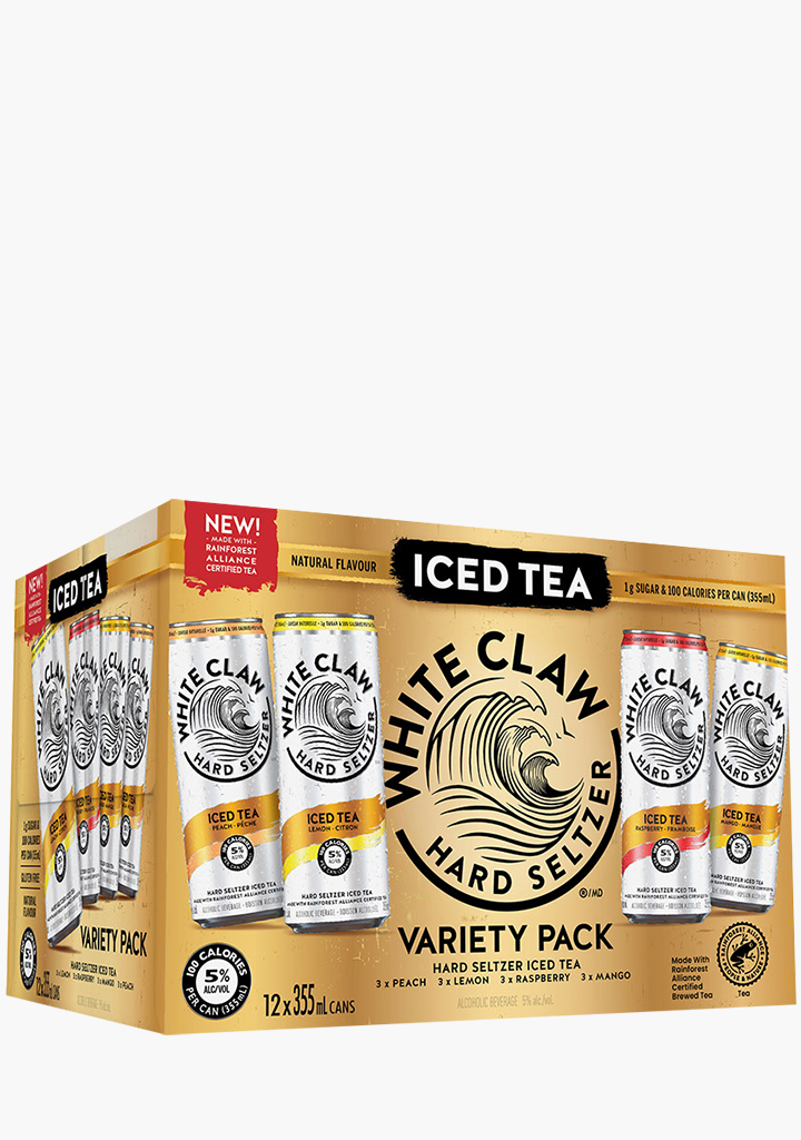 White Claw Iced Tea Variety Pack - 12 x 355ML