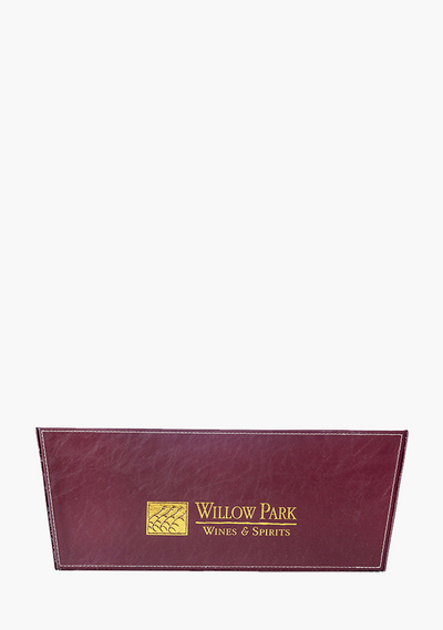 Willow Park Leather Double Leather Basket (Cello Wrap Included)